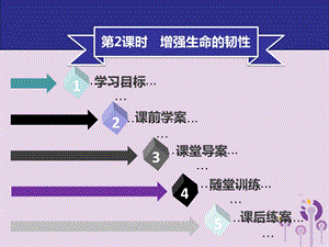 七年级道德与法治上册第四单元生命的思考第9课珍视生命第2框增强生命的韧性习题ppt课件.ppt