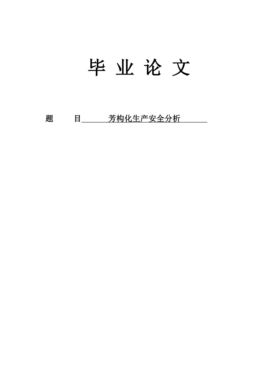 安全管理专业论文25697.doc_第1页