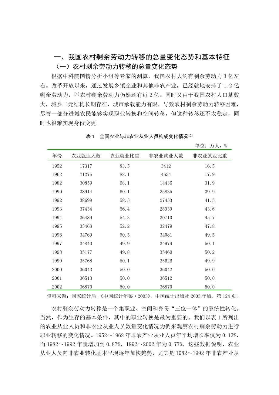 硕士论文中国农村剩余劳动力转移对策研究.doc_第2页