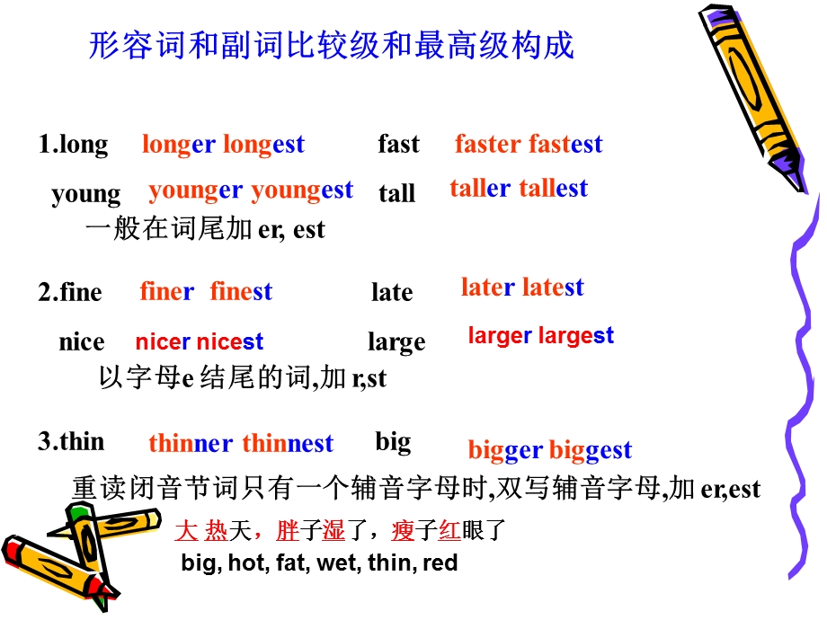 形容词和副词的比较级和最高级.ppt_第3页