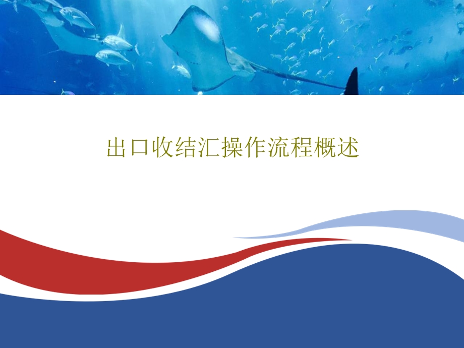 出口收结汇操作流程概述.ppt_第1页