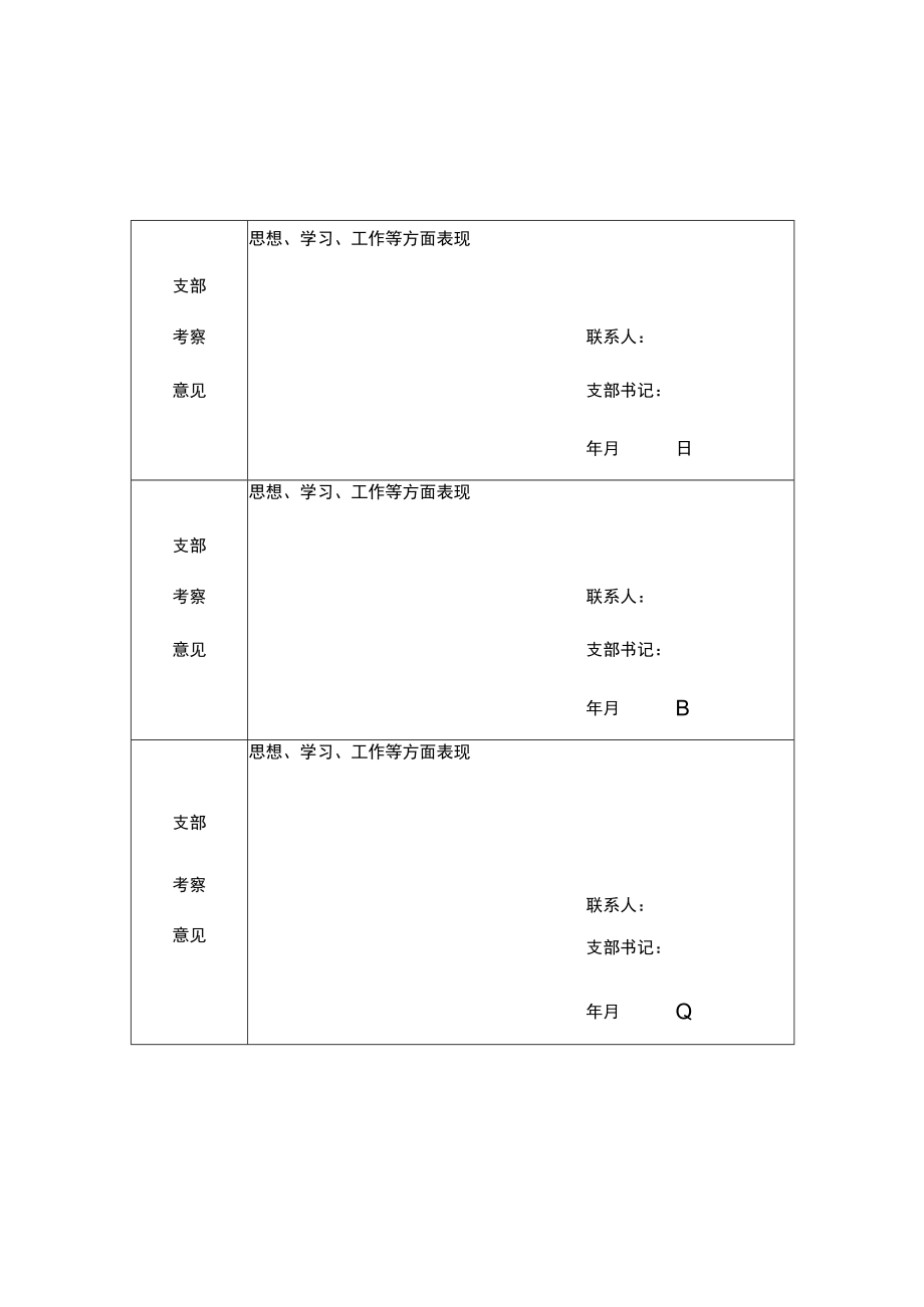 入党积极分子考察表.docx_第2页