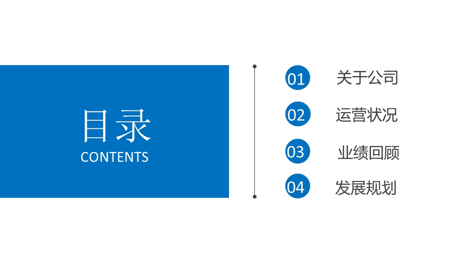 蓝色简洁终总结计划PPT模板.pptx_第2页