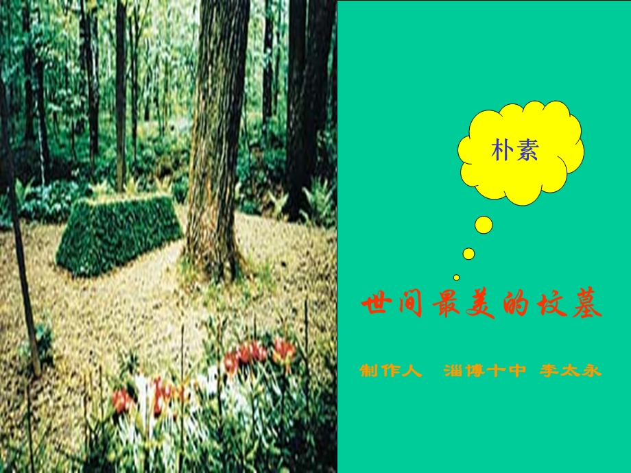 世间最美的坟墓 (2).ppt_第1页