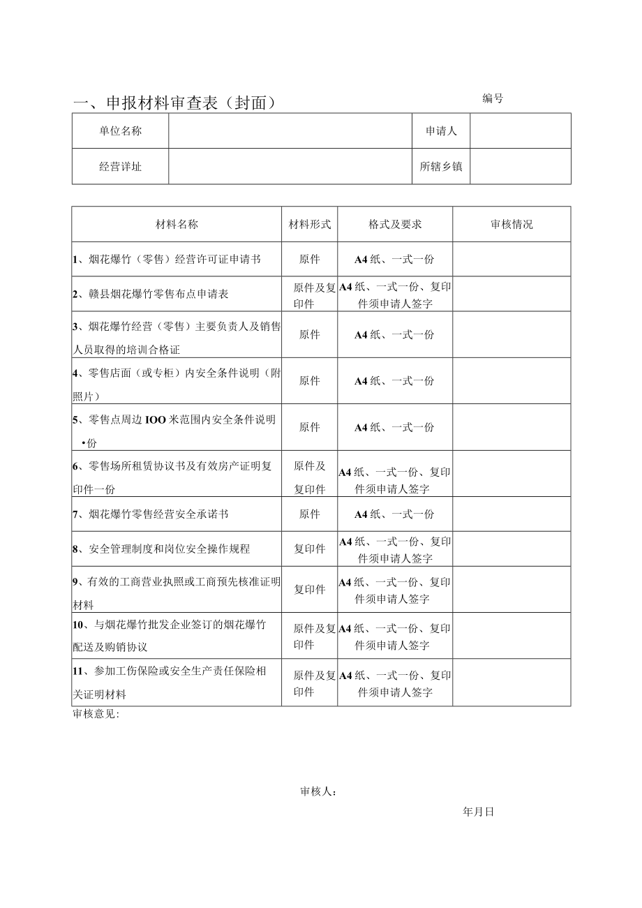 申报材料审查表（封面）.docx_第1页