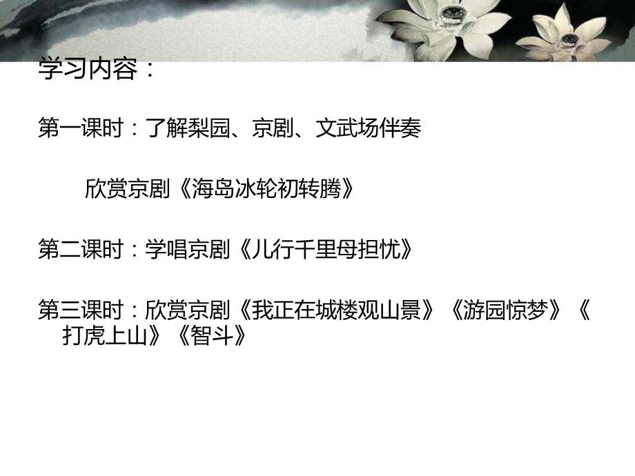 八年级下第二单元_梨园风采.ppt_第2页