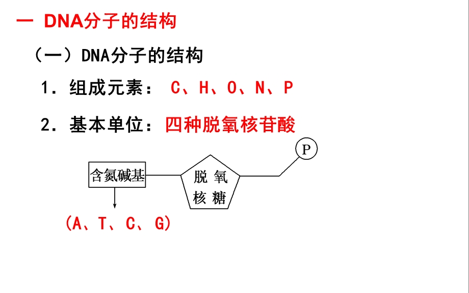 DNA的结构、复制基因是有遗传效应的DNA片段.ppt_第3页