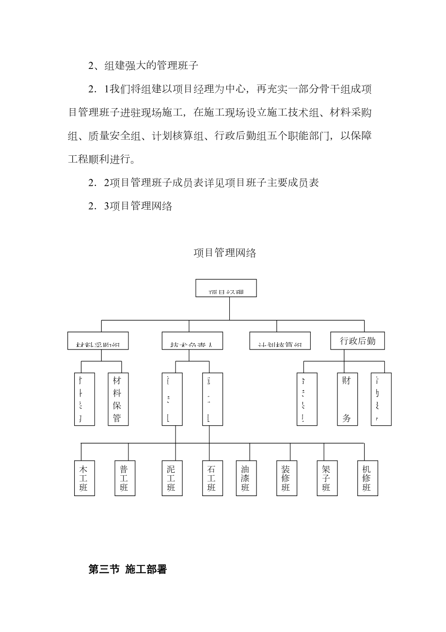 景宁县财税信息培训中心装饰工程施工组织设计方案.doc_第3页