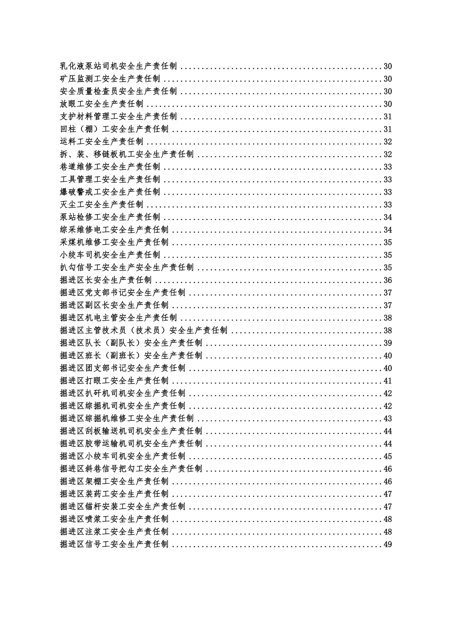 矿业公司安全生产责任制汇编 .doc_第2页