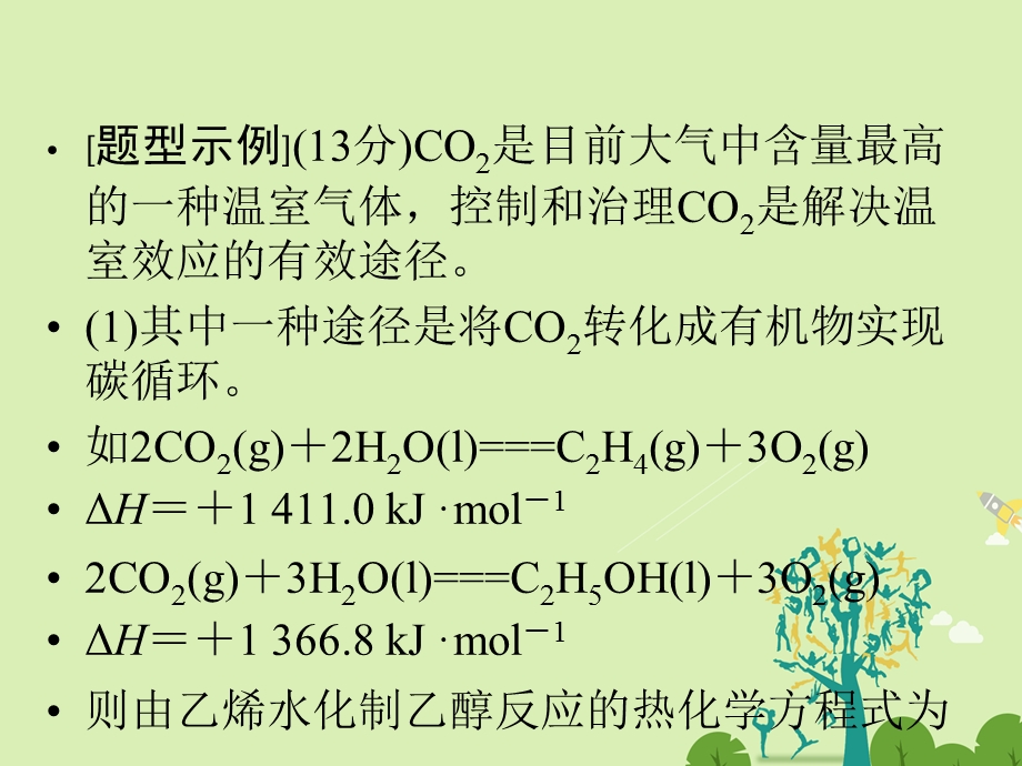 高考化学大二轮复习 第Ⅱ部分 考前一个月增分方案3 拉开分 五道压轴题很重要 压轴题1 基本概念、基本理论综合题课件..ppt_第3页