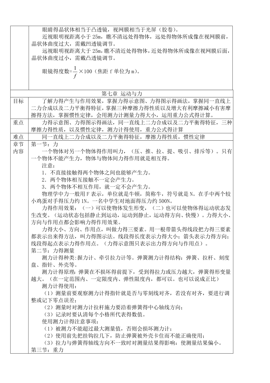 北师大版八年级物理下册章节知识点.doc_第3页