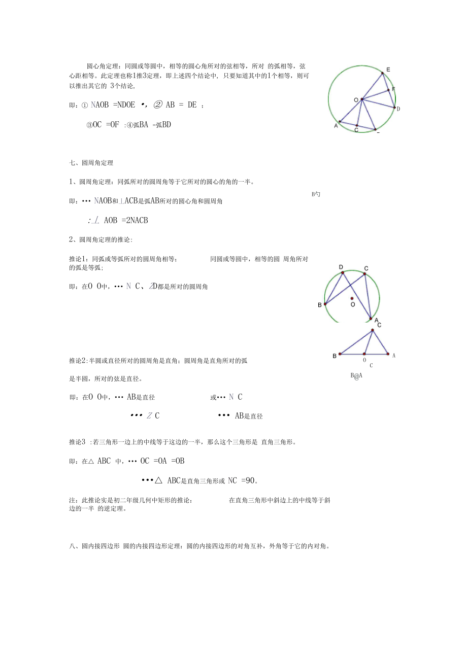 圆章节知识点及练习题.docx_第3页