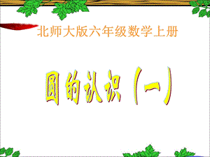 圆的认识一教学课件1.ppt