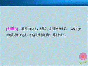 高考地理一轮复习地球与地图第二讲地图课件新人教版.pptx