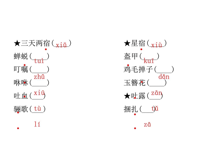 最新语文复习课件七年级下册 第一部分 (共48张PPT) ..ppt_第3页