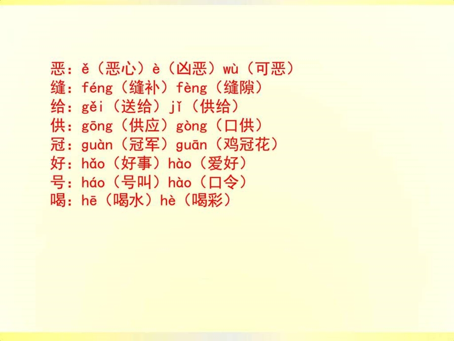 最新四年级语文上学期期末重点内容复习..ppt_第3页