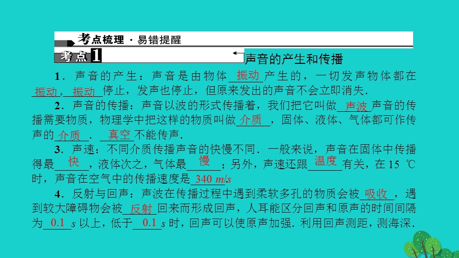 中考物理总复习第一讲声现象课件.pptx_第2页