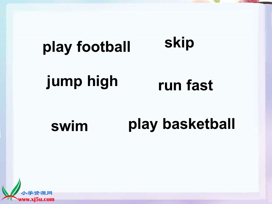 新标准英语第五册M6_U1_You_can_play_football_well课件1.ppt_第3页