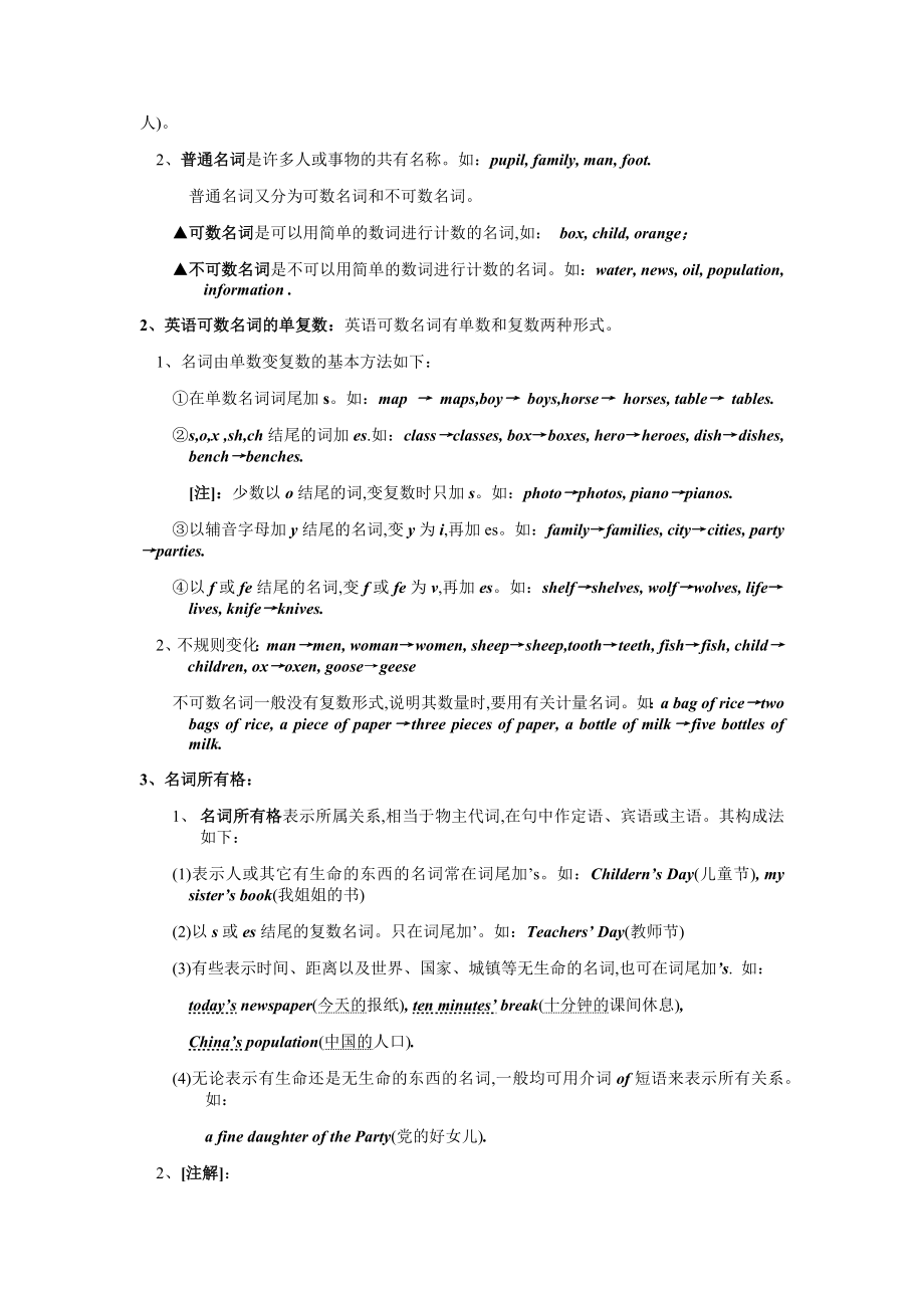 初中英语语法大全(完整版).docx_第3页