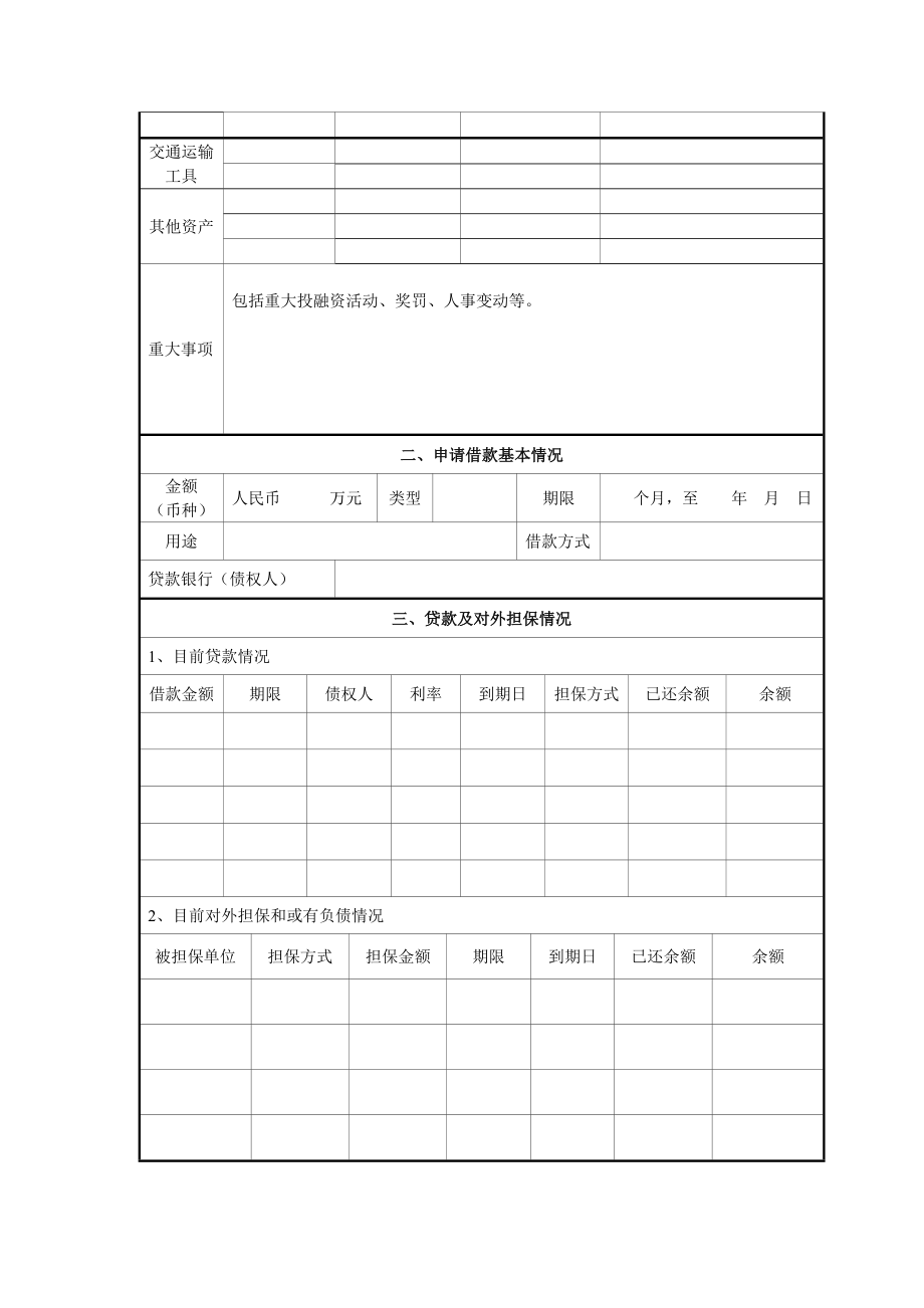 担保有限公司担保调查审批表.doc_第3页