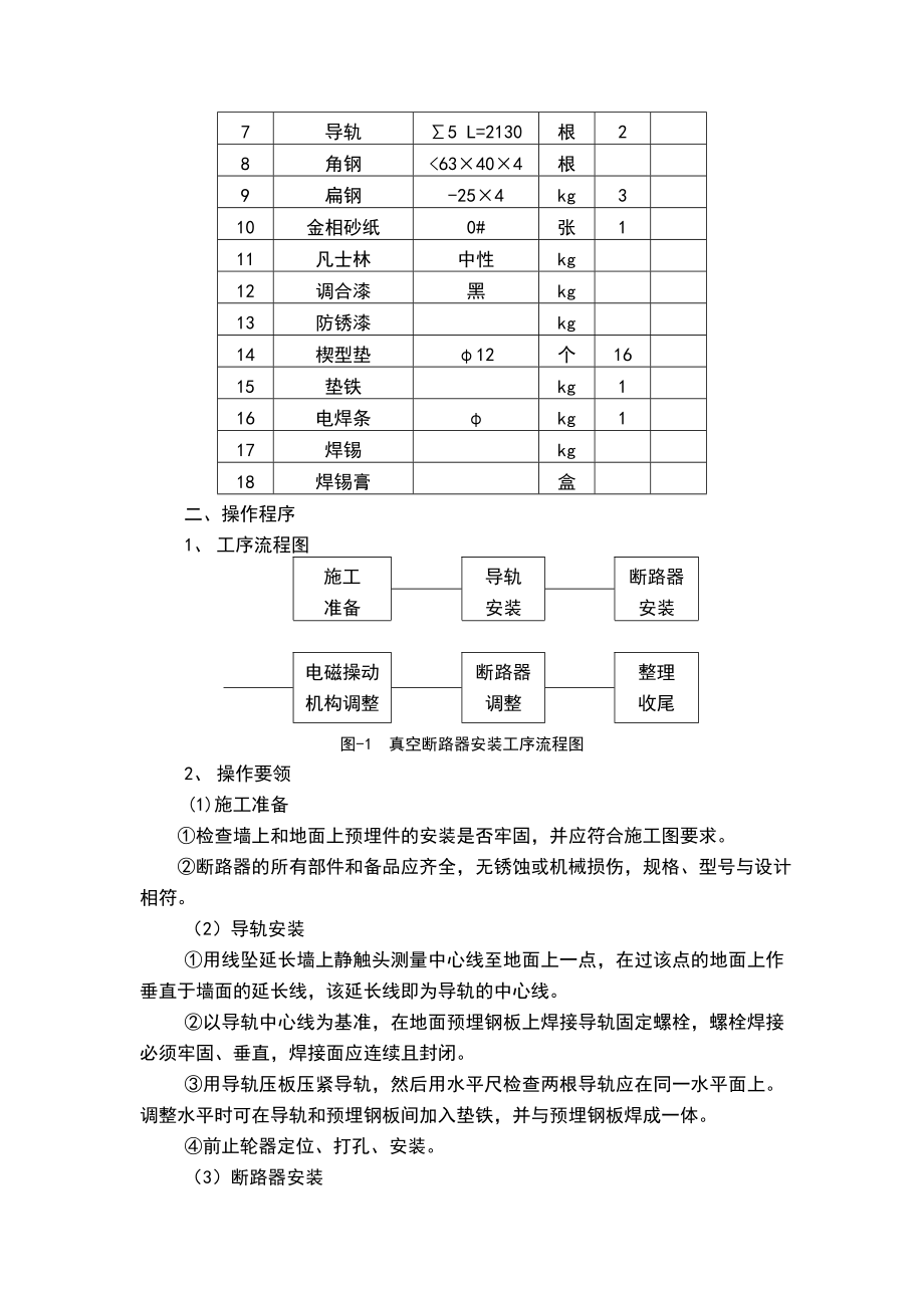 27.5kV真空断路器安装调整工艺.doc_第2页