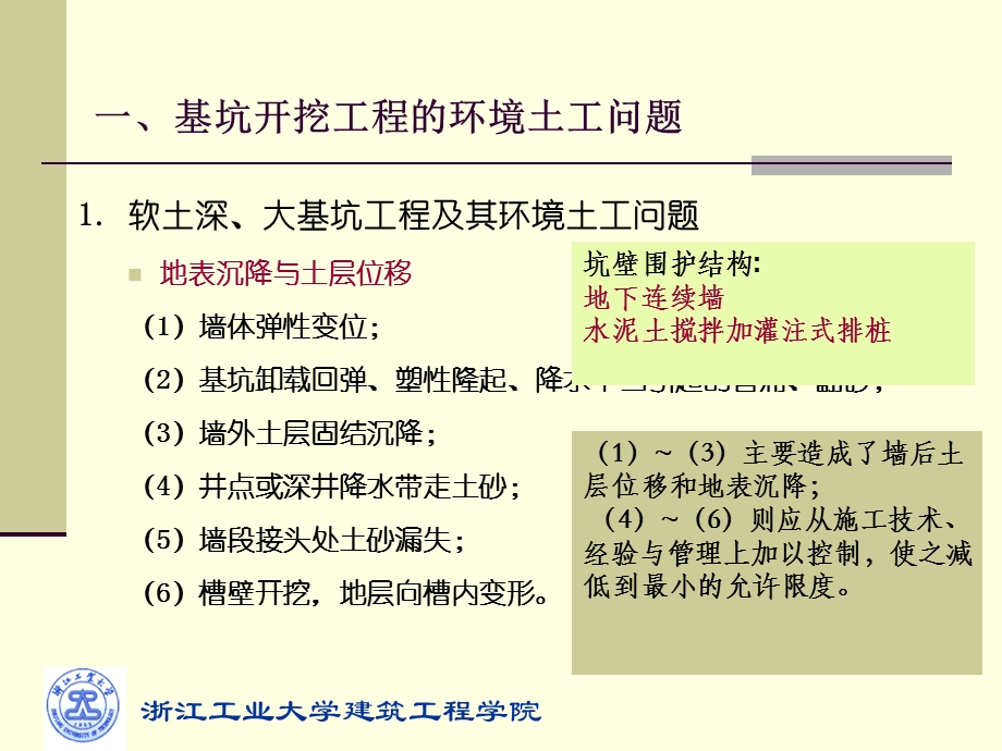 工学lecture10地下工程施工环境影响与保护.ppt_第3页