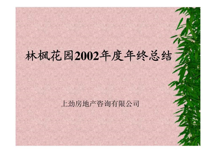 林枫花园2002年终总结1440838394.ppt_第1页