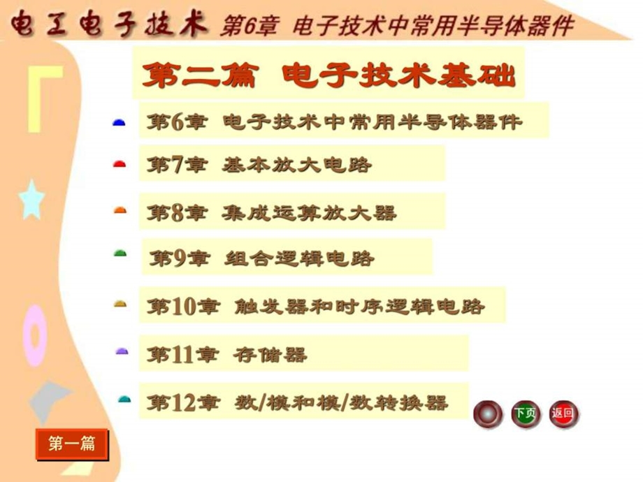 只传精品电工电子课件完整版第6章电子技术中常.ppt_第1页