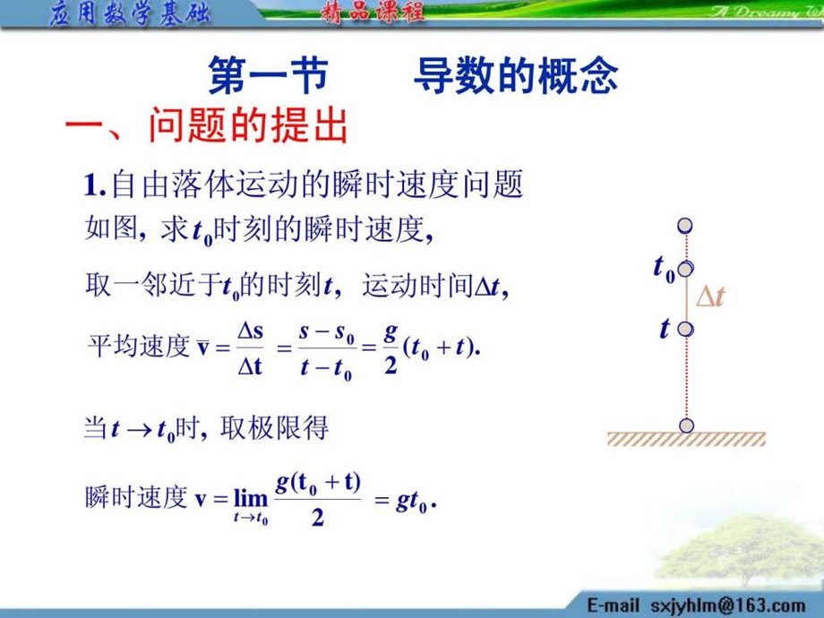 第一节导数的概念山西建筑职业技术学院精品课程.ppt.ppt_第3页