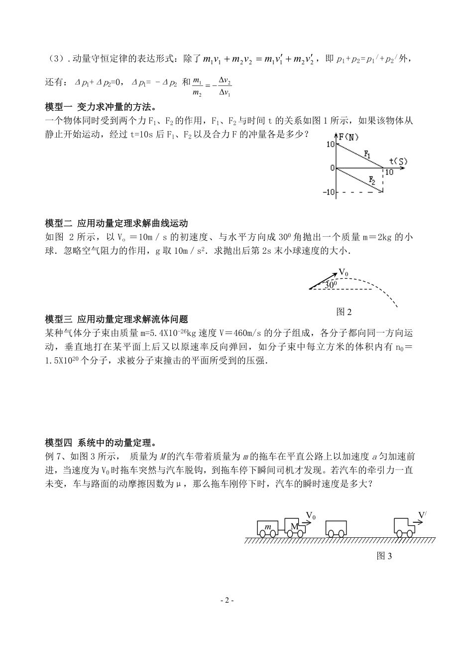 动量专题讲解（学生用）.doc_第2页