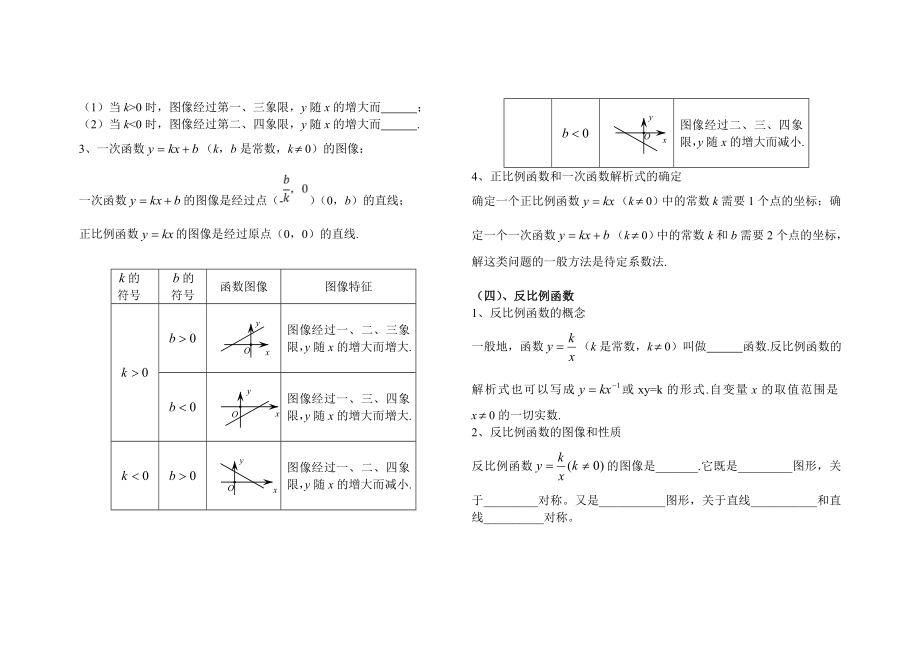 (完整版)华东师大版八年级数学下册知识点总结.doc_第3页