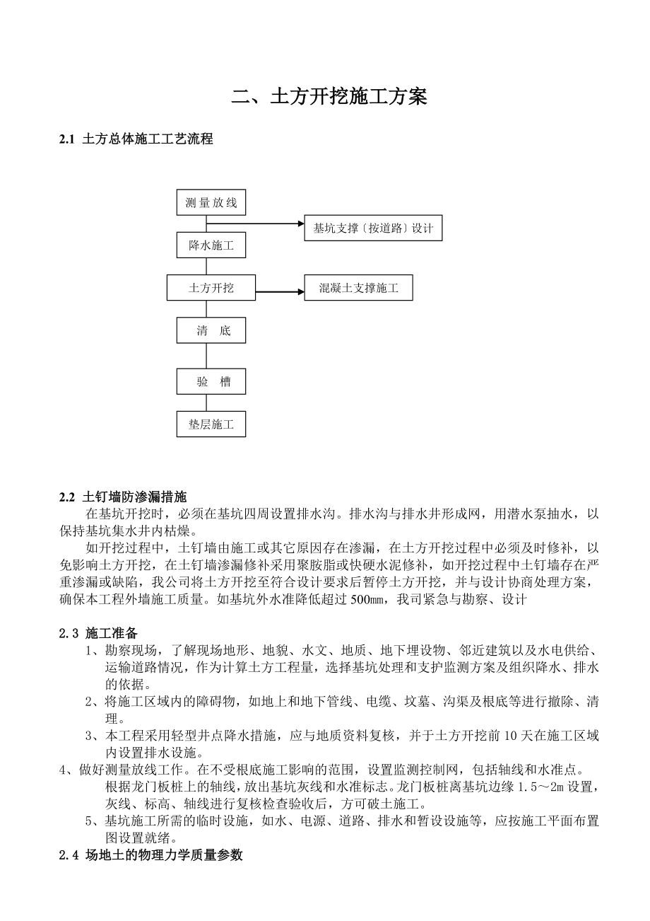 xx动迁商品住宅地下车库基坑土方开挖施工方案.doc_第3页