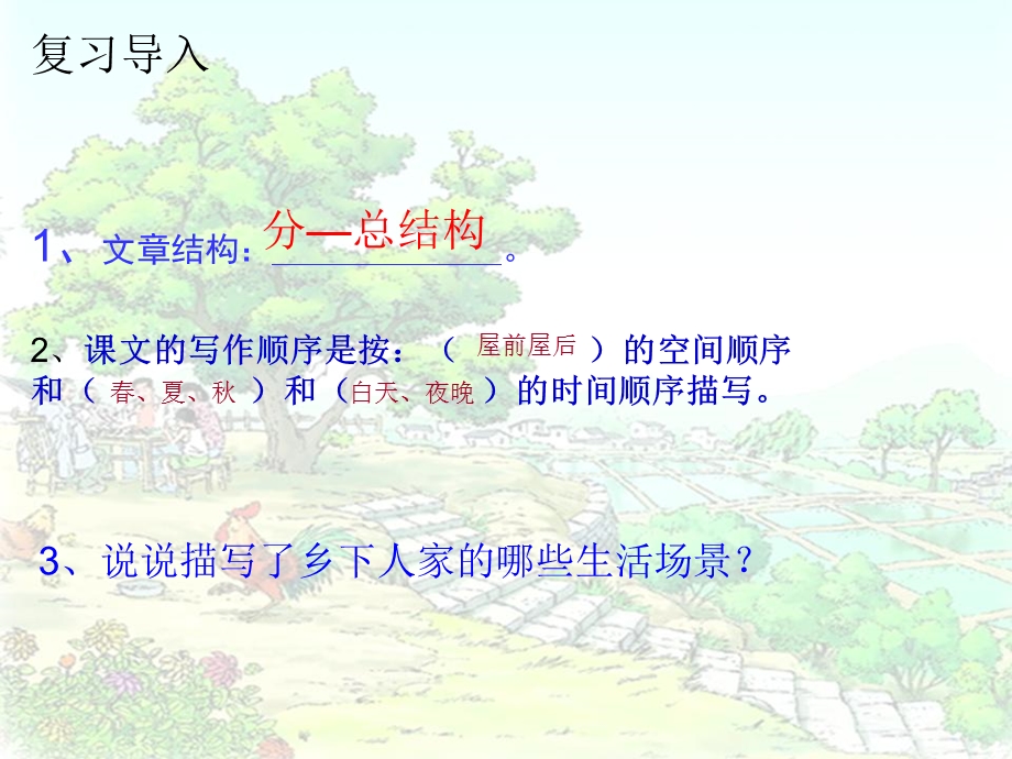 乡下人家公开课课件.ppt_第2页