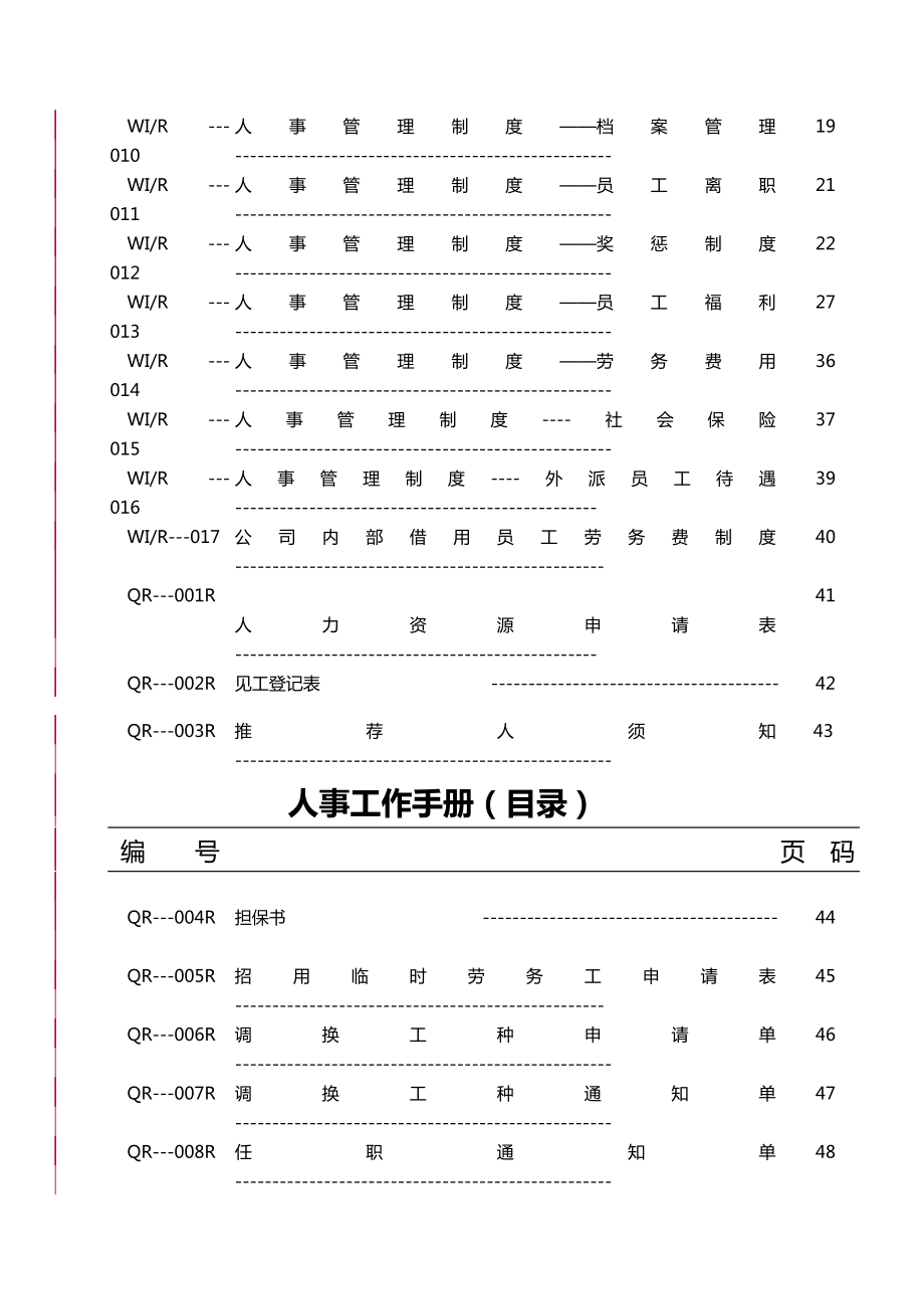 XX物业管理(深圳)有限公司人事手册.doc_第3页