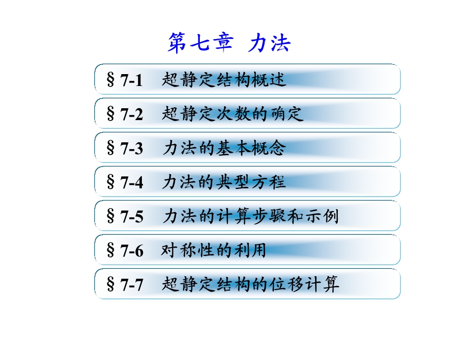 力法(李廉锟-结构力学-中南大学2013年课件).ppt_第1页