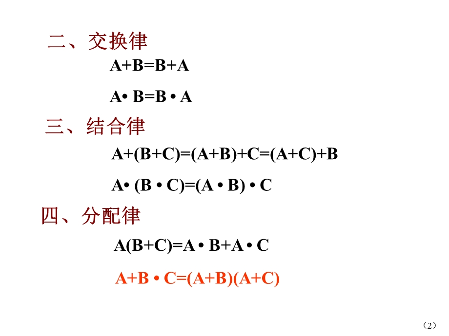 逻辑代数基本公式及定律.ppt_第2页