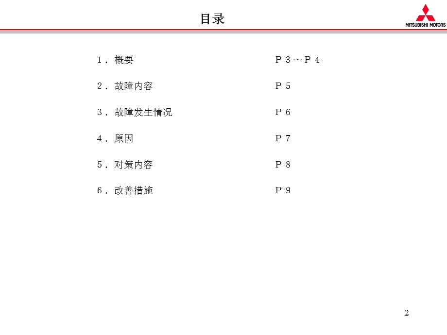 进口车型帕杰罗副驾驶席安全气囊故障扩大召回说明资料.ppt_第2页