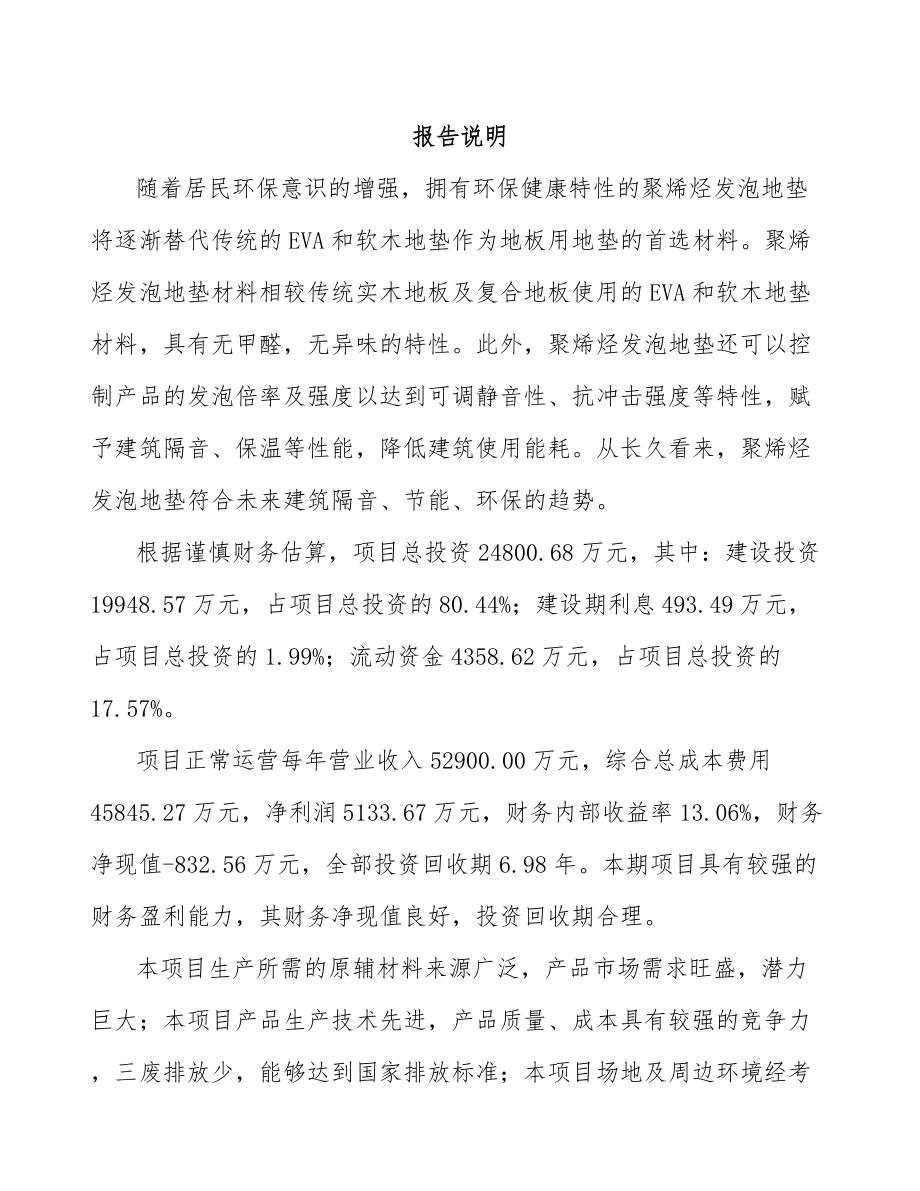 兰州发泡材料项目可行性研究报告.docx_第2页