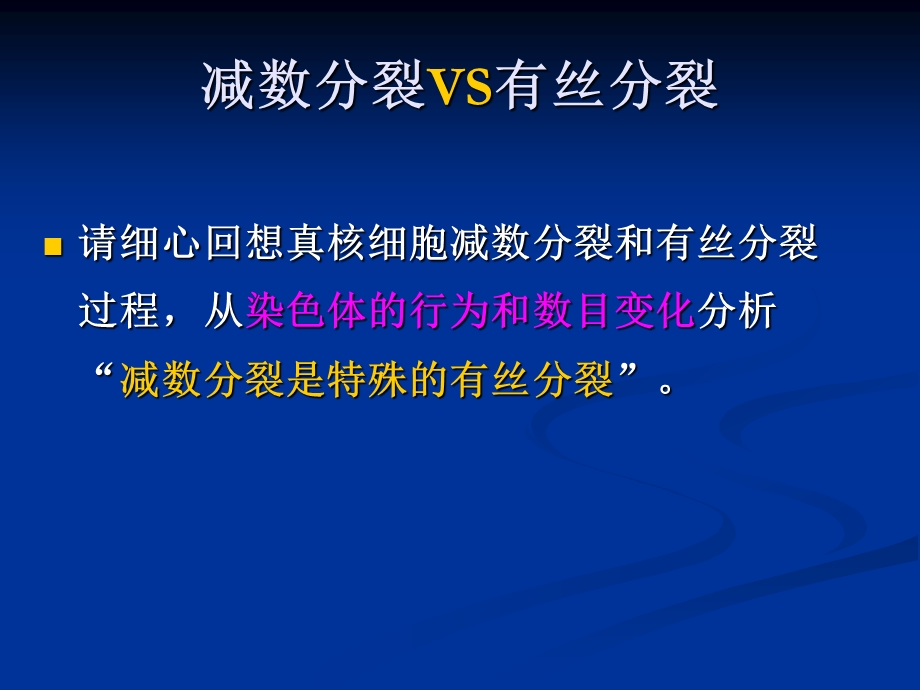 减数分裂VS有丝分裂.ppt_第1页