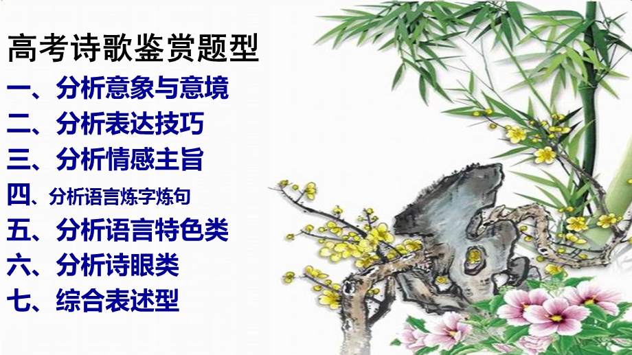 诗歌鉴赏意象意境分析总结.ppt_第3页