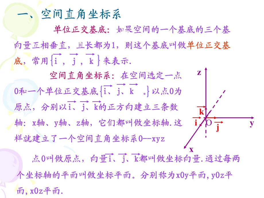 空间向量的坐标运算(一).ppt_第3页