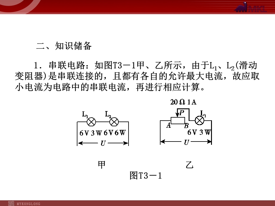 2013届中考物理考点冲刺复习课件《专题3电路安全问题》.ppt_第3页