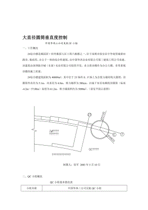 大直径圆筒垂直度对操纵[精品].doc