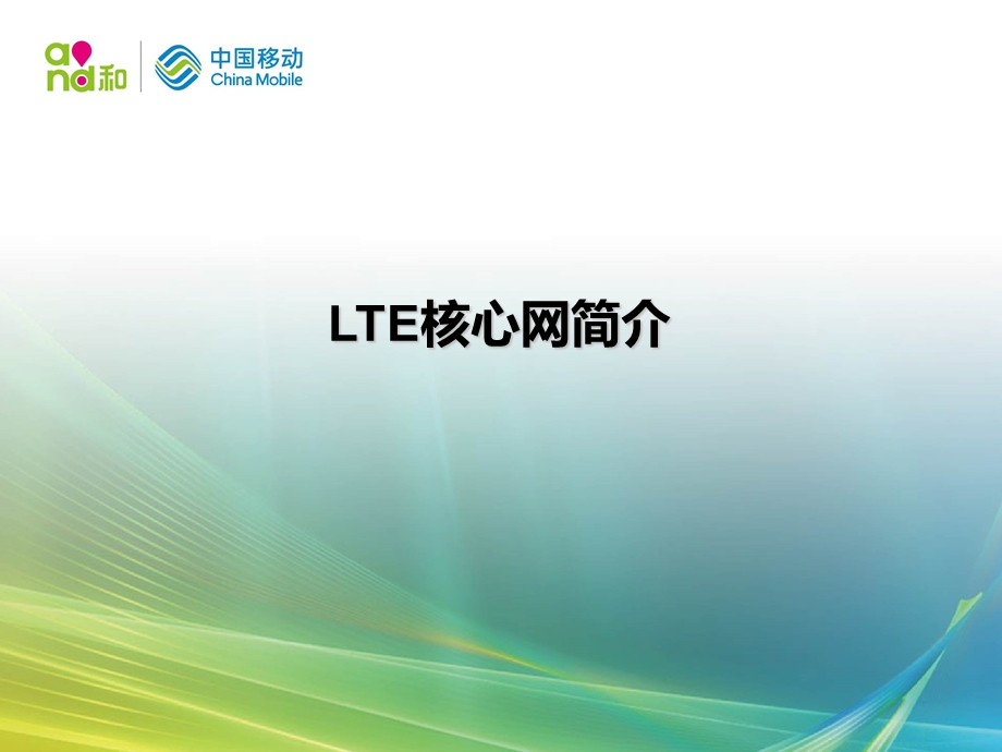LTE核心网简介.ppt_第1页
