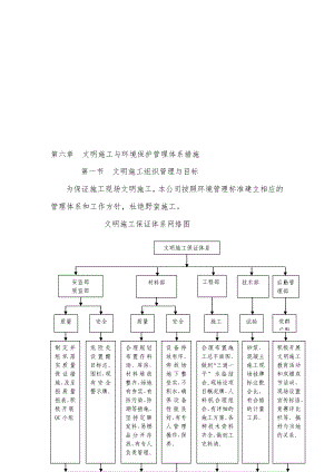 [练习]第六章 文明施工与环境保护管理体系措施.doc