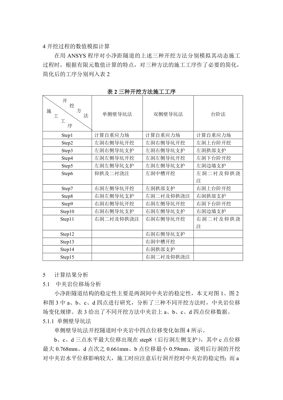 公路小净距隧道都施工方法研究.doc_第3页