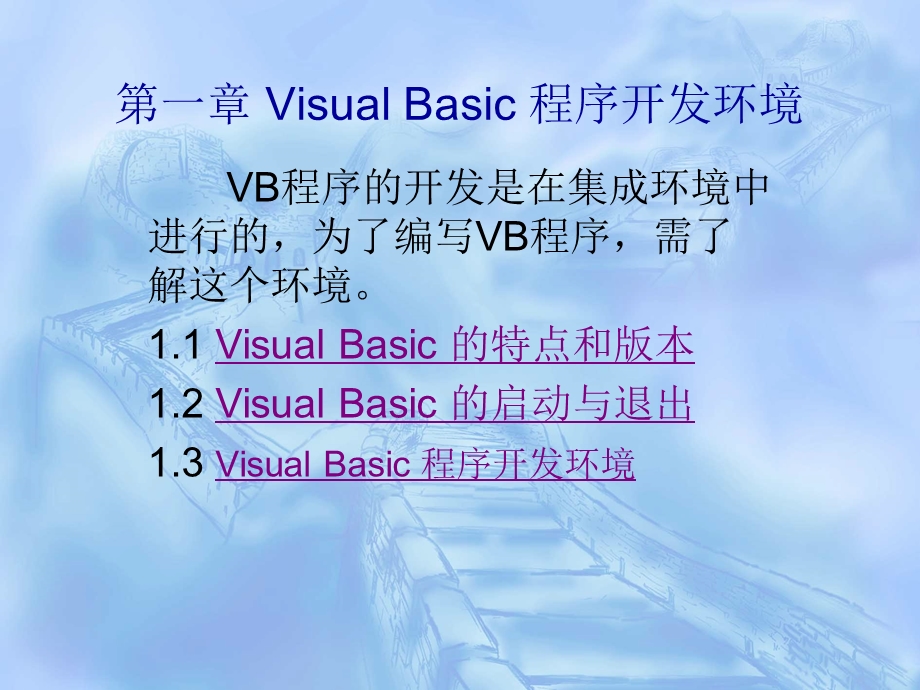 VisualBasic程序开发环境.ppt_第1页
