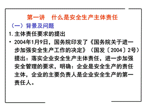 什么是安全生产主体责任.ppt