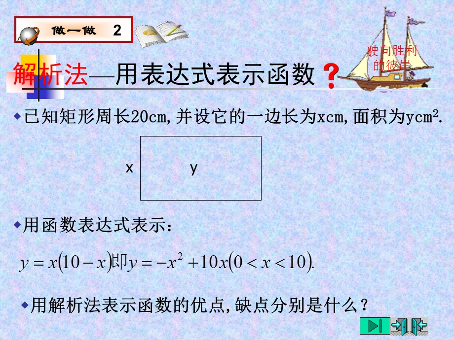 用三种方式表示二次函数解析法,列表法,图象法.ppt_第3页