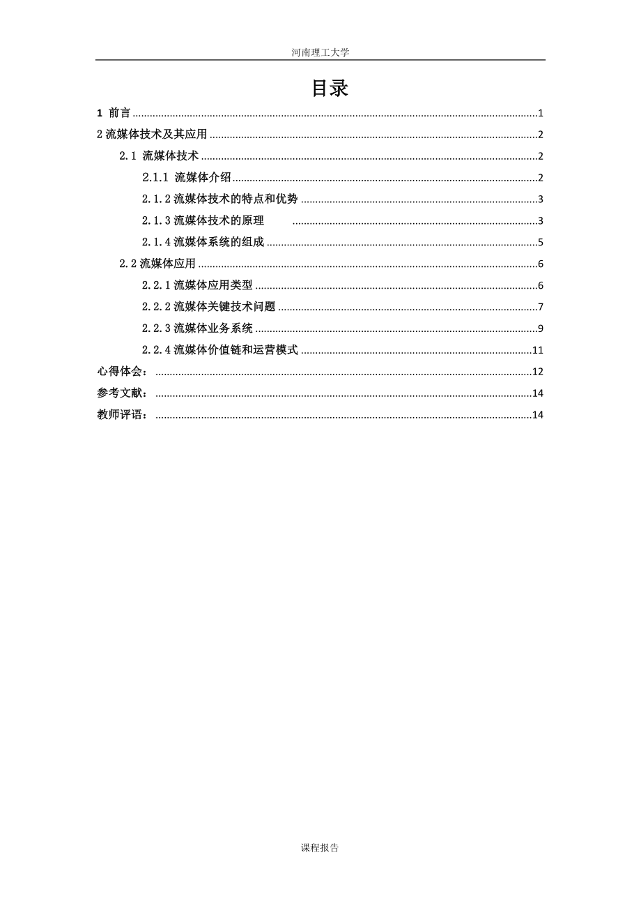 多媒体技术课程设计论文流媒体技术及其应用.doc_第2页